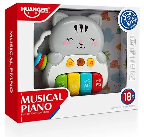 купить Музыкальная игрушка Huanger (22337) Pian Pisicuta HE0570 в Кишинёве 