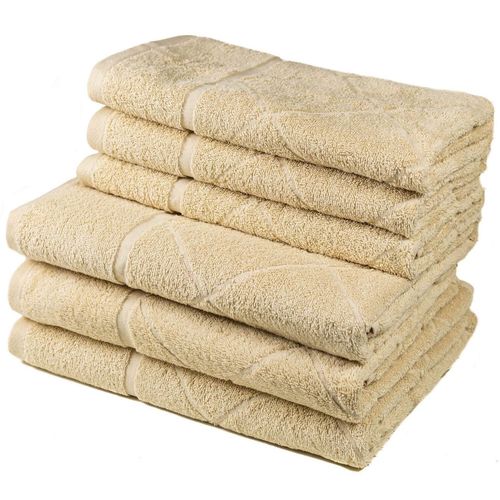 купить Домашний текстиль Sweet Home Банное полотенце Toscana 70x130 см, 450 г/м2, цвет Parchment в Кишинёве 