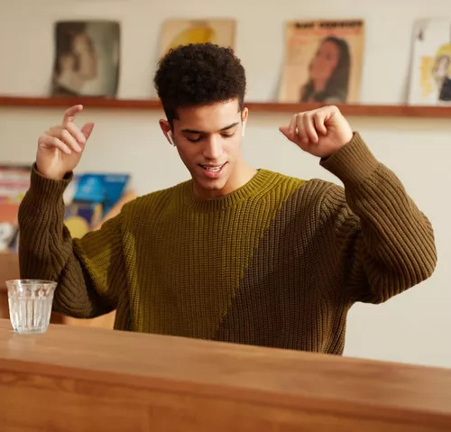 купить Наушники беспроводные OPPO Enco Air 3i, Blue в Кишинёве 