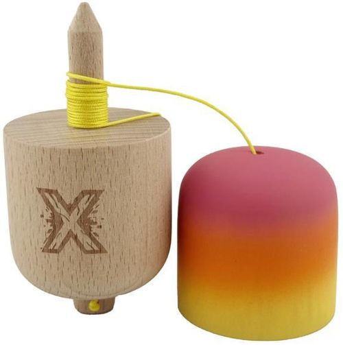 купить Активная игра Essa 165840 Kendama Pill X Original, profesională, gradient roz-portocaliu-galben в Кишинёве 