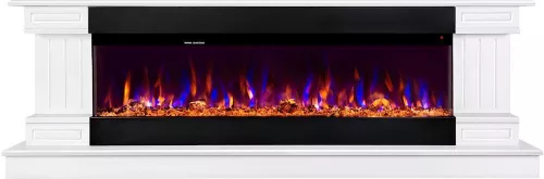 купить Камин электрический ArtFlame Arizona & Dalas Maxi, 603x1810x430 mm, Alb в Кишинёве 