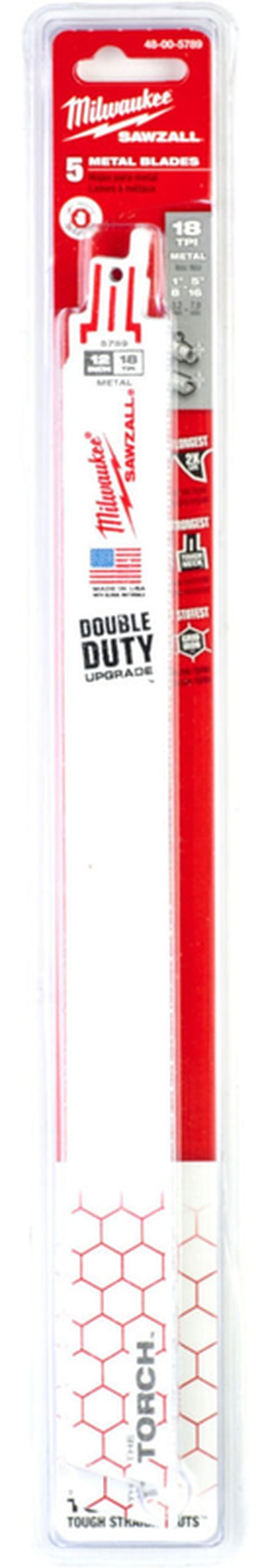 cumpără Accesoriu pentru fierăstrăie Milwaukee 48475789 Panza pu fierastrau sabie Torch 300x18T în Chișinău 