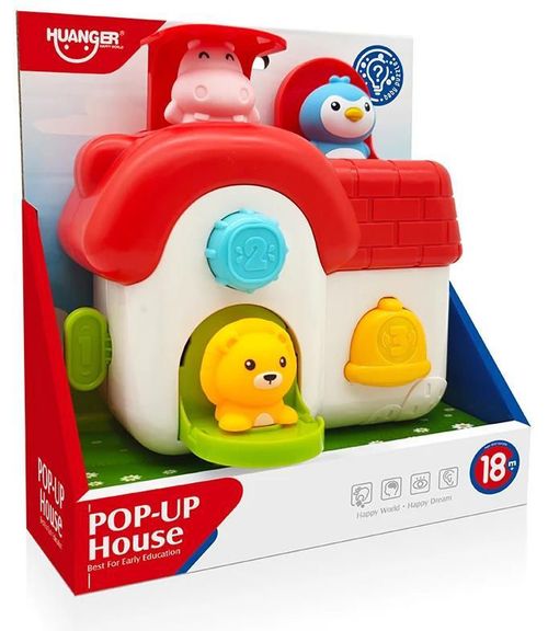 купить Игрушка развивающая Huanger (22351) Joc De-a v-ați ascunselea în căsuță HE8029 в Кишинёве 