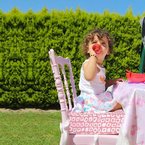 cumpără Scaun de masă BabyJem 452 Pernuta inaltator pentru scaun de masa Roz 32x32 cm în Chișinău 