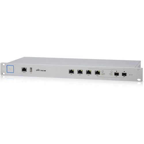 купить Ubiquiti UniFi Enterprise Gateway Router with Gigabit Ethernet USG-PRO-4, Dual-Core 1GHz MIPS64, 2GB DDR3 RAM, 4GB Flash Storage, 4 Gbps, 2,400,000 pps, 2 x 10/100/1000 Mbps LAN ports, 2 x 1 Gbps RJ45/SFP Combination WAN Ports, RJ45 Serial Port в Кишинёве 