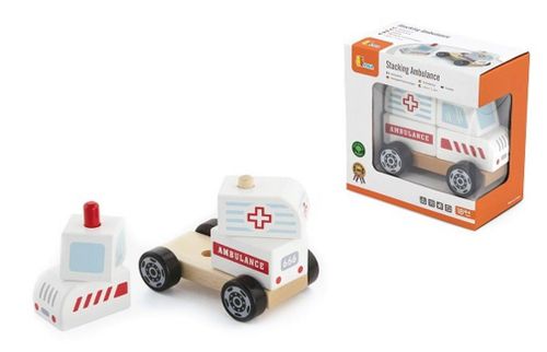 купить Игрушка Viga 50204 Stacking Ambulance в Кишинёве 