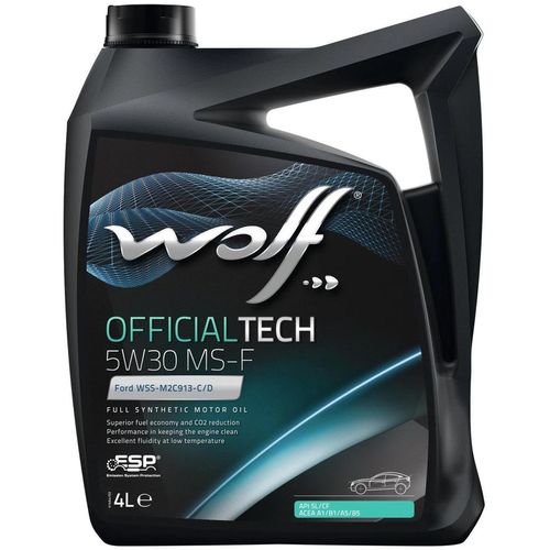 купить Масло Wolf 5W30 OFTECH MS-F 4L в Кишинёве 