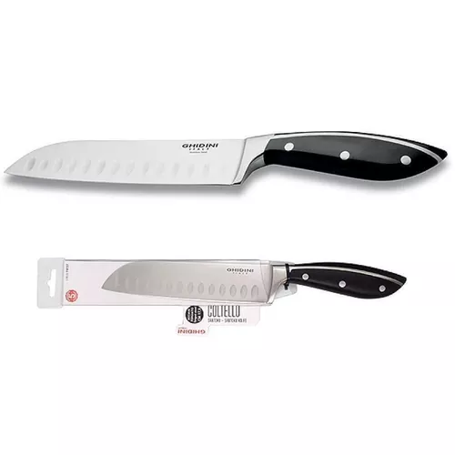 cumpără Cuțit Promstore 54123 Santoku Ghidini Twist 17.5cm, inox în Chișinău 
