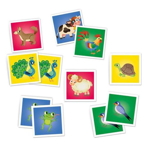 купить Настольная игра Clementoni Memo Farm Animals (18316) в Кишинёве 