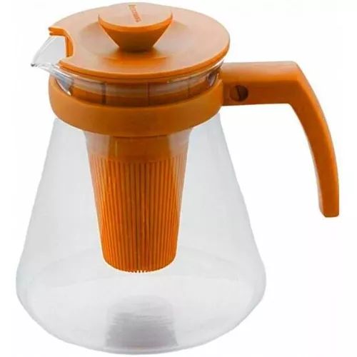 купить Чайник заварочный Tescoma 646623.12 TEO 1.25 l, orange в Кишинёве 