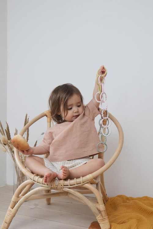 cumpără Suzetă BIBS 900234 Set 12 inele multifunctionale Vanilla/Sage/Olive în Chișinău 