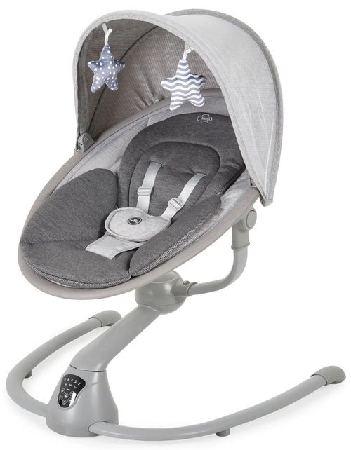 купить Детское кресло-качалка Moni Cloud Premium + Light Grey в Кишинёве 