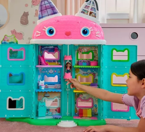 купить Игрушка Spin Master 6074339 Interactive Deluxe Gabby Dollhouse в Кишинёве 
