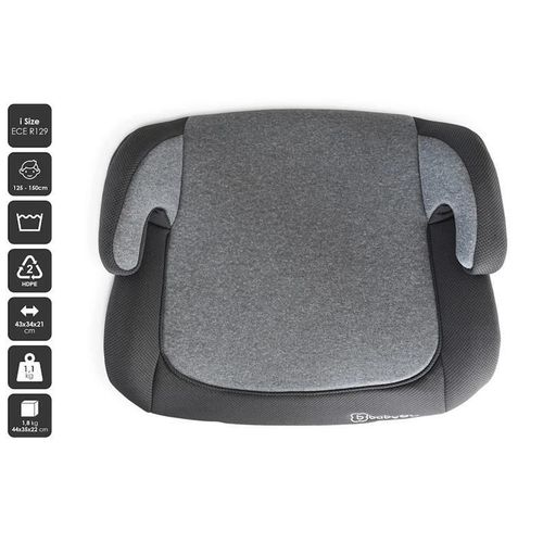 cumpără Scaun auto BabyGo BGO-3509 booster i-Size Melange Gray, 125-150 cm în Chișinău 