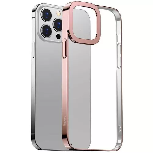 cumpără Husă pentru smartphone Baseus Glitter Phone iPhone 13 Pro Max, Pink în Chișinău 