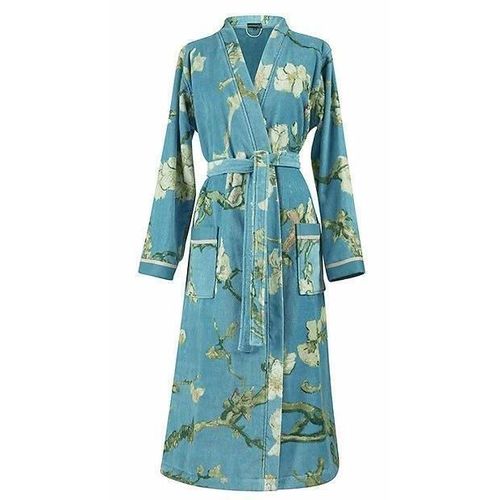 cumpără Halat Beddinghouse 228606 (Van Gogh) Blossom Bathrobe Blue XL în Chișinău 