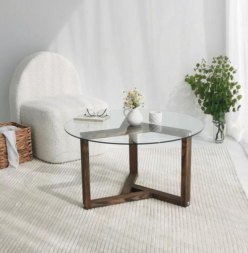 cumpără Măsuţă cafea Trendy Miro, Nuc 75x40x75cm în Chișinău 