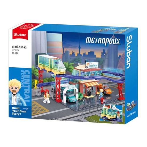 купить Конструктор Sluban B1262 Vehicul nou cu energie, 379 de elem. в Кишинёве 