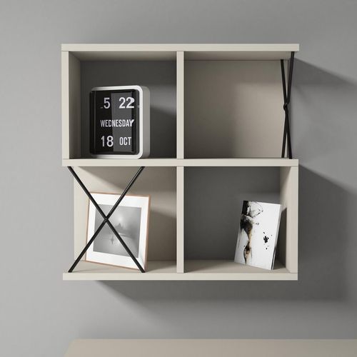 cumpără Raft decorativ Trendy Extra-Crema 60x60x24cm (GTR005385) în Chișinău 
