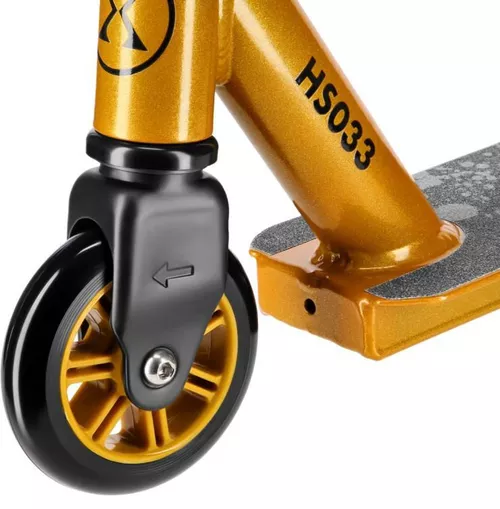 купить Самокат Nils HS033 Abisal Black-Gold Stunt Scooter в Кишинёве 