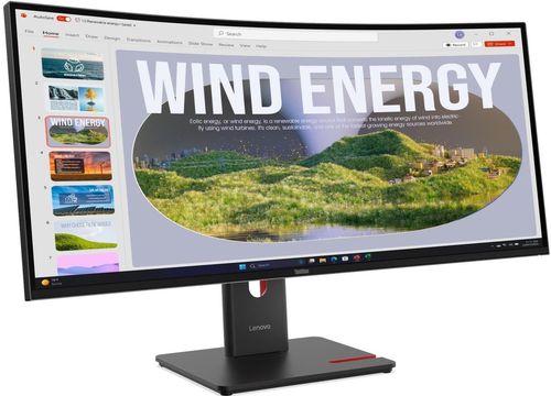 купить Монитор Lenovo T34WD-40 Curved Black (64AEGAT1EU) в Кишинёве 