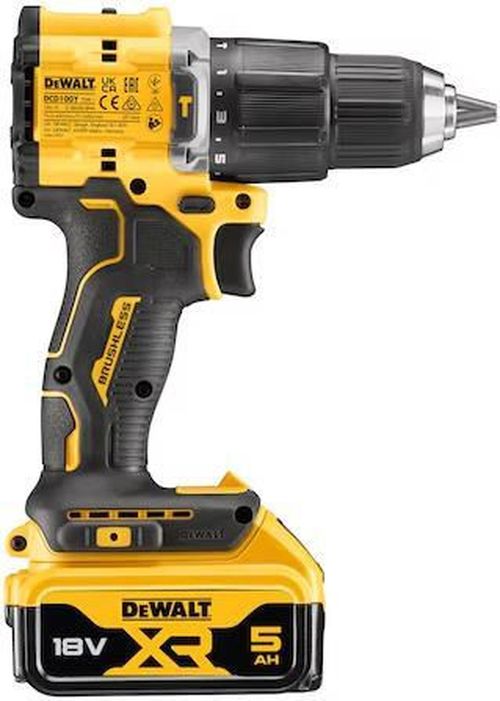 купить Шуруповёрт DeWalt DCD100YP2-QW в Кишинёве 