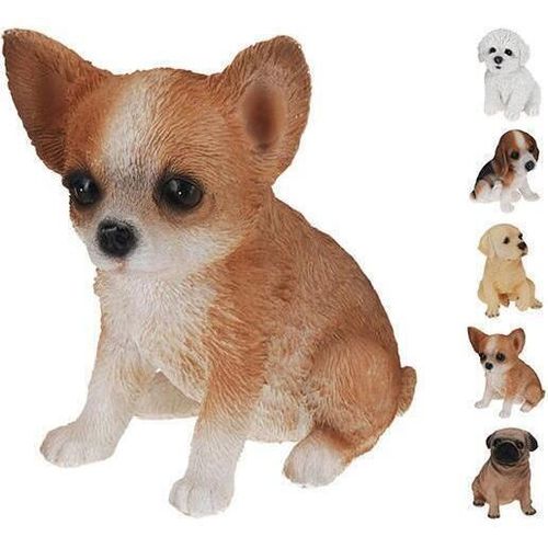 купить Декор Promstore 17008 Статуэтка Собака сидящая 16.5cm, 5 разных пород в Кишинёве 