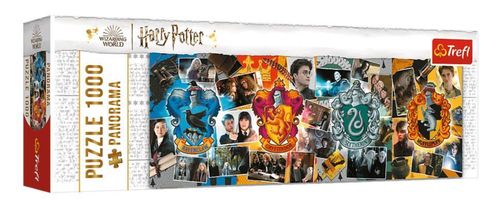 cumpără Puzzle Trefl 290516 Puzzle 1000. PanoramaFour Houses of Hogwart/Warner Harry Potter în Chișinău 