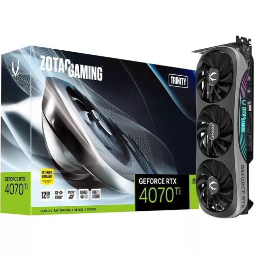 cumpără Placă video ZOTAC GeForce RTX 4070 Ti Trinity 12GB GDDR6X în Chișinău 