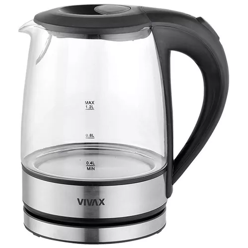 cumpără Fierbător de apă Vivax WH-120G (Black) în Chișinău 