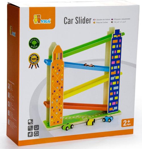 купить Игрушка Viga 50981 Car Slider-Building в Кишинёве 