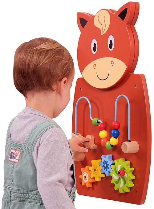 cumpără Puzzle Viga 50678 Busyboard (de perete) "Căluțul cu labirint" în Chișinău 