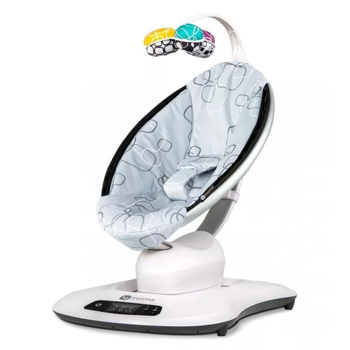 купить Детское кресло-качалка 4Moms 817980016910 Leagan Mamaroo 4.0 Silver Plush в Кишинёве 