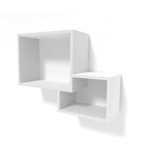 cumpără Raft decorativ Smartex (13501) RD7 Alb în Chișinău 