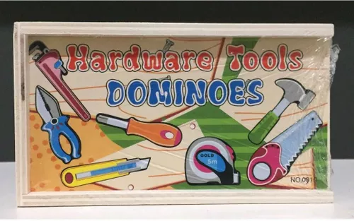 cumpără Joc educativ de masă miscellaneous 6895 Domino p/u copii in lemn 177-021 în Chișinău 