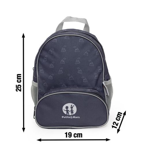 купить Детский рюкзак Petite&Mars 506113 Backie Grey Hills в Кишинёве 