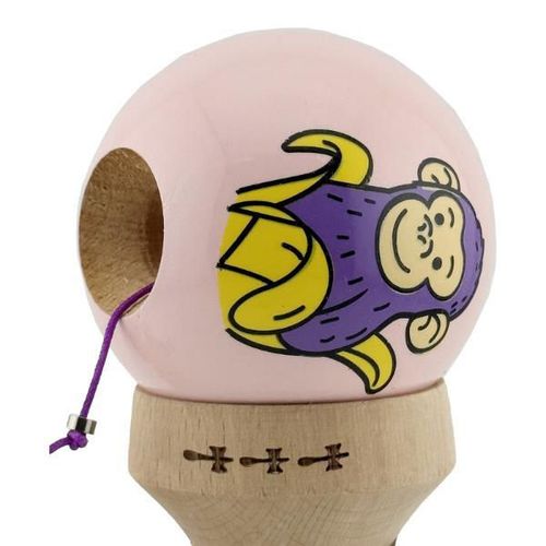 купить Активная игра Essa 164575 Kendama Super Sticky X Original, 7.5x6x18cm, Maimuță, roz в Кишинёве 