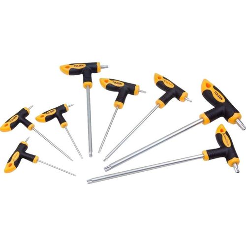 купить Набор ручных инструментов Tolsen Set 8 surubelnite TORX tip-T T10-T50 (20061) в Кишинёве 