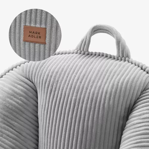 cumpără Fotoliu BeanBag Mark Adler COMFY 4.0 Grey în Chișinău 