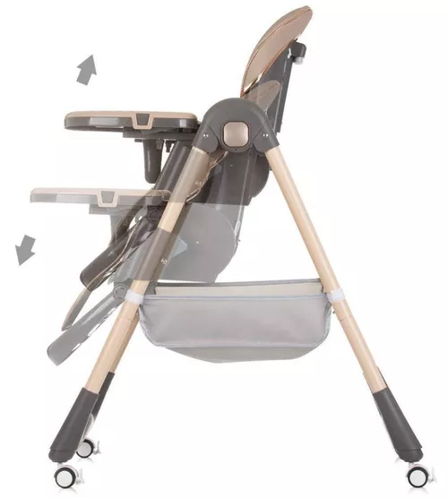 купить Стульчик для кормления Chipolino STHFS02402MA First Spoon macadamia в Кишинёве 