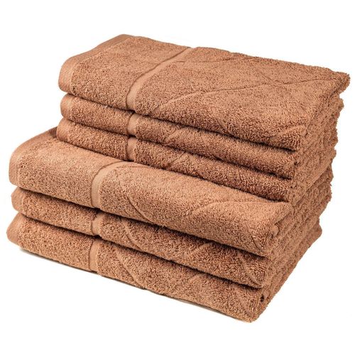 купить Домашний текстиль Sweet Home Банное полотенце Toscana 70x130 см, 450 г/м2, цвет Mocha Mousse в Кишинёве 