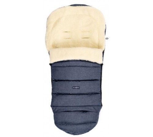 Конверт для коляски Womar Zaffiro iGrow Wool Melange Blue 