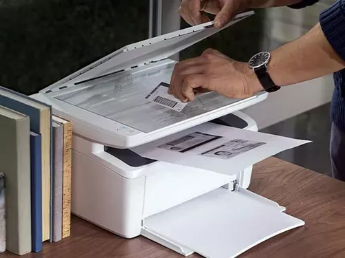 cumpără Multifuncțional HP LaserJet MFP M141a, White (7MD73A#B19) în Chișinău 