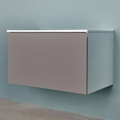 купить Шкаф под умывальник Bayro подвесной Formal Allegro 800 light grey в Кишинёве 