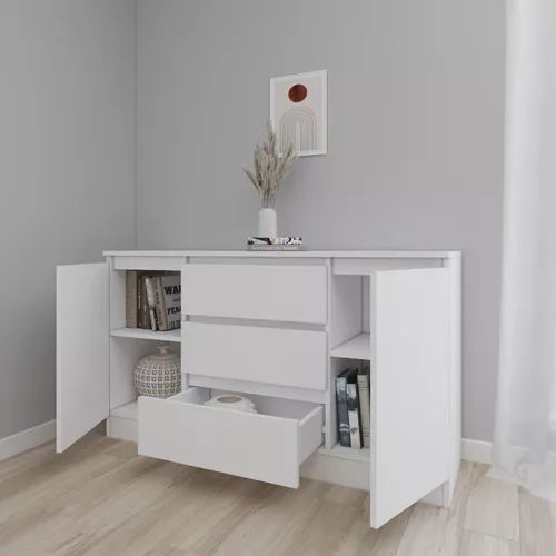 cumpără Comodă Smartex (16198) Т4 120cm Alb în Chișinău 