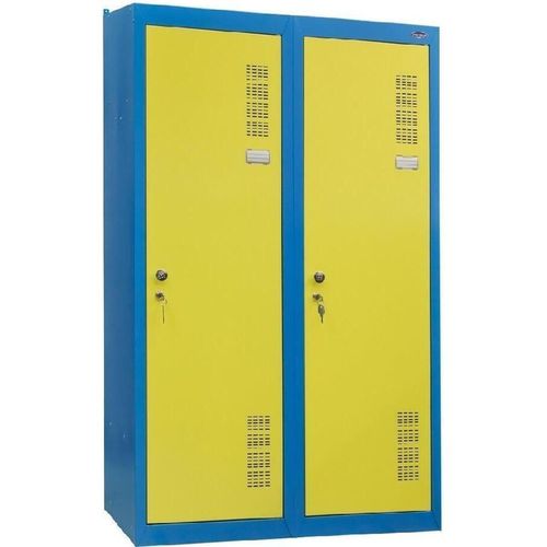 купить Офисная металлическая мебель УХЛ-МАШ ШОД-300/2 Шкаф одёжный детский (1300x600x350) в Кишинёве 