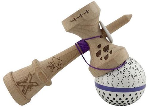 купить Активная игра Essa 165779 Kendama Super Sticky X Original, King size, Picături de ploaie, albă в Кишинёве 