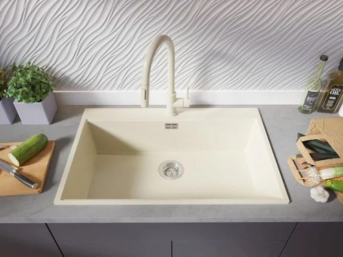 купить Мойка кухонная Primagran Oslo 80 Top Beige + accesorii 530x780 MOMKB в Кишинёве 