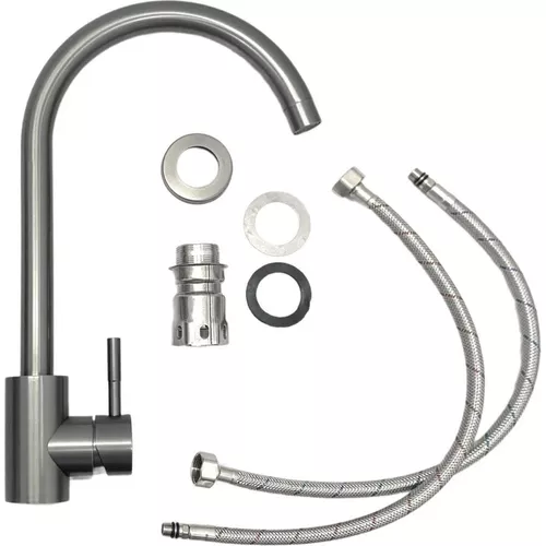 cumpără Bateria bucătărie Frap F 40899-9 GRAFITE(chiuveta plus) INOX în Chișinău 