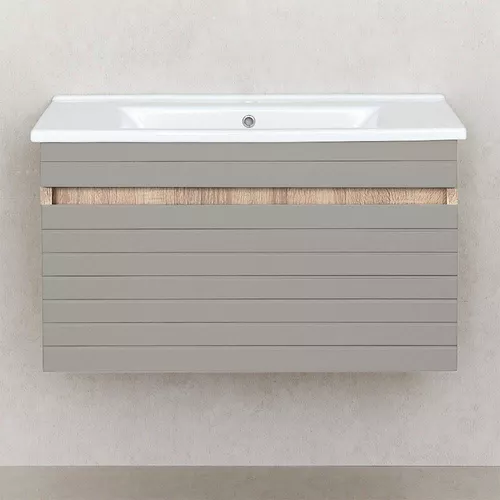 купить Шкаф под умывальник Bayro подвесной Avanti под умыв. Atria 850 light grey в Кишинёве 